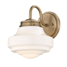 Golden 0508-1W MBS-VMG - Golden Lighting Ingalls 1-light Wall Sconce in Modern Brass